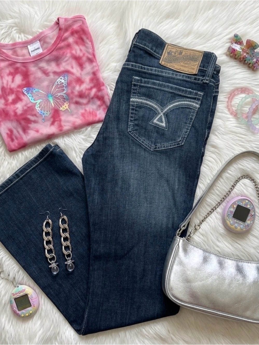 Flare Low Rise Y2K Jeans
